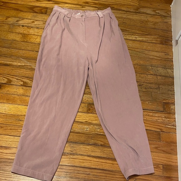 studio blue Pants - Women’s Wide Leg Dusty Rose Pants Studio Blue